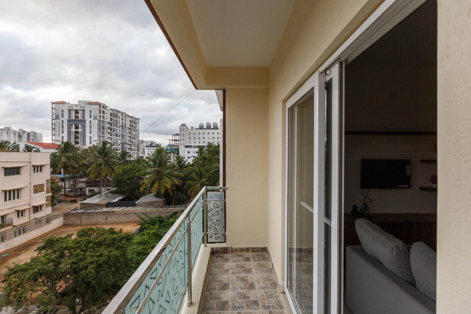Pinnacle Serviced Apartments Bangalore Eksteriør billede